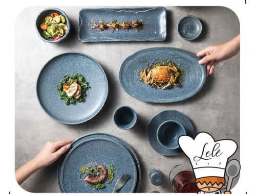el color del plato y los sabores