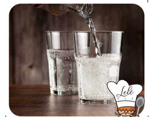 agua con gas
