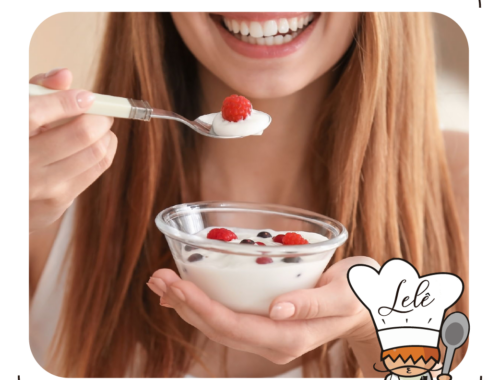 el sabor del yogurt